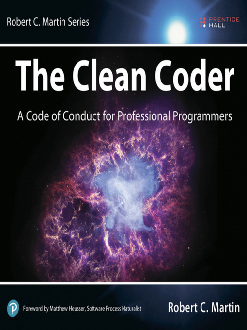 Title details for The Clean Coder by Robert C. Martin - Wait list